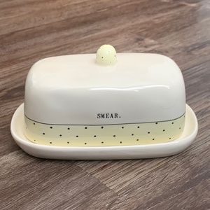 Rae Dunn “Smear” Butter Dish Artisan Collection